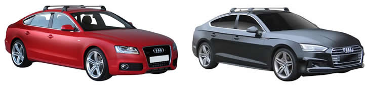 Audi A5 roof racks vehicle pic